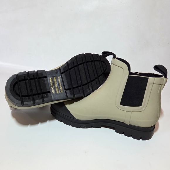 Everlane The Rain Boot Chelsea Chunky Rubber Ankle Rain Boots Sustainable Size 7 - Picture 15 of 16